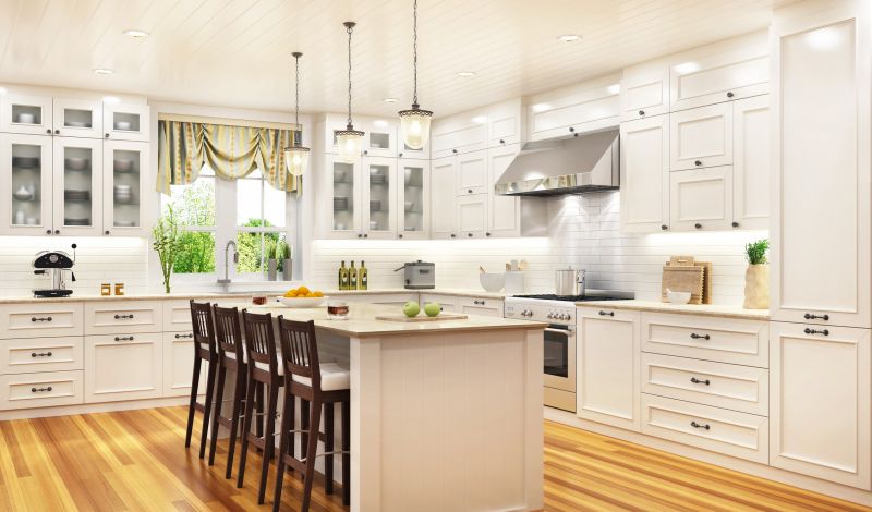 cabinet lighting installation