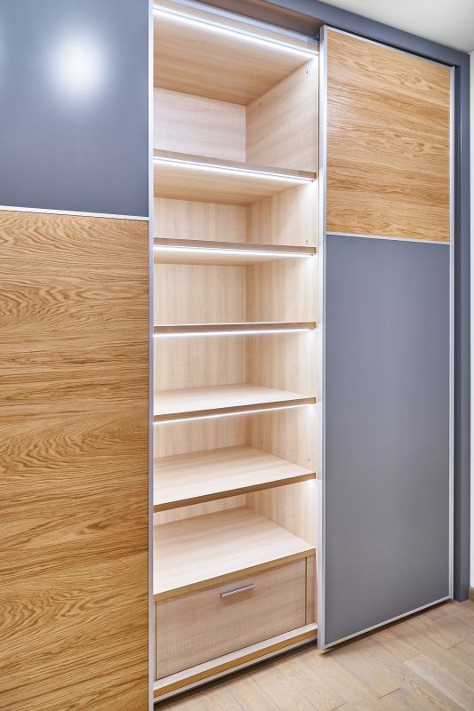 cabinet lighting installation